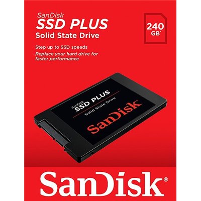 כונן SSD פנימי SanDisk SSD PLUS SDSSDA240G 240GB סנדיסק