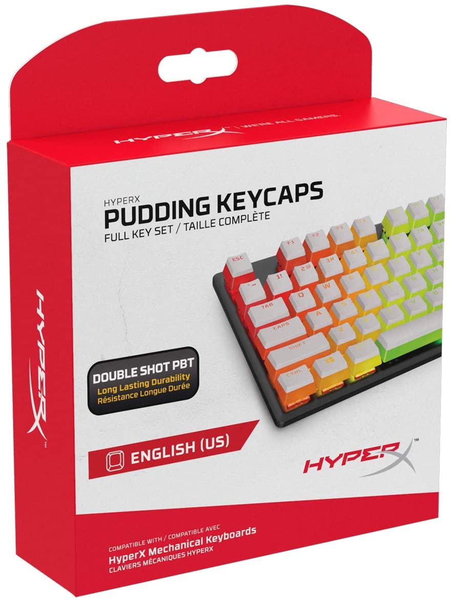 תוספת מקלדת גיימרים – HyperX Pudding Keycaps