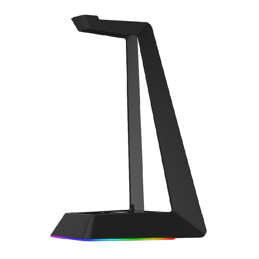 מעמד אוזניות עם USB ו RGB