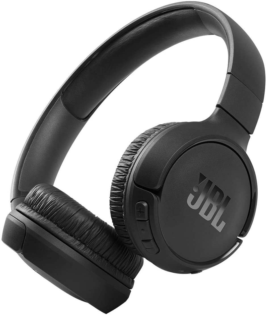 JBL Tune 510BT: אוזניות אלחוטיות על האוזן עם צליל Purebass – כחול