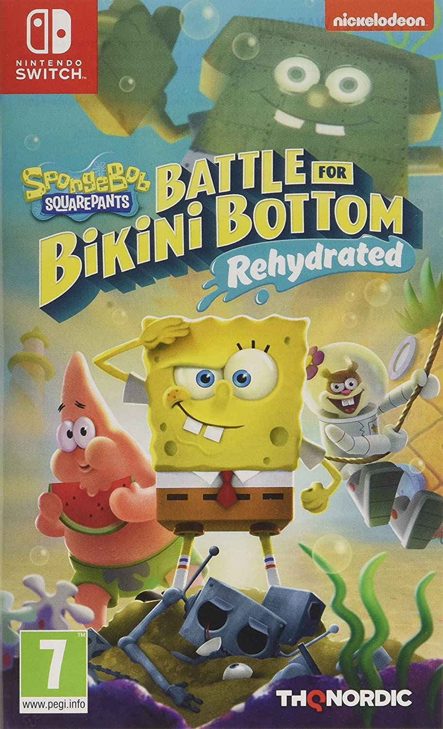 Spongebob Squarepants – Battle for Bikini Bottom Rehydrated-Switch