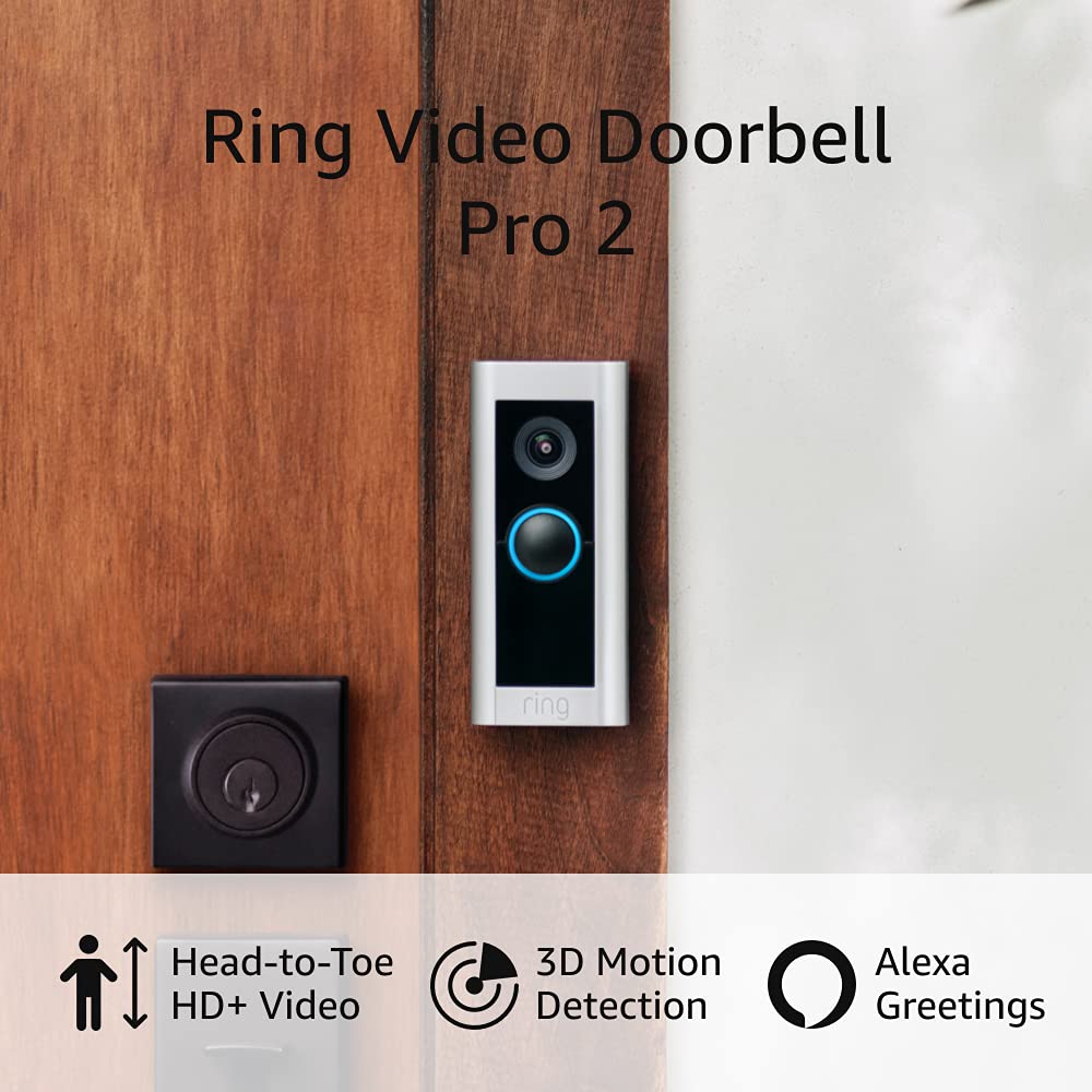 פעמון חכם Ring Video Doorbell Pro 2