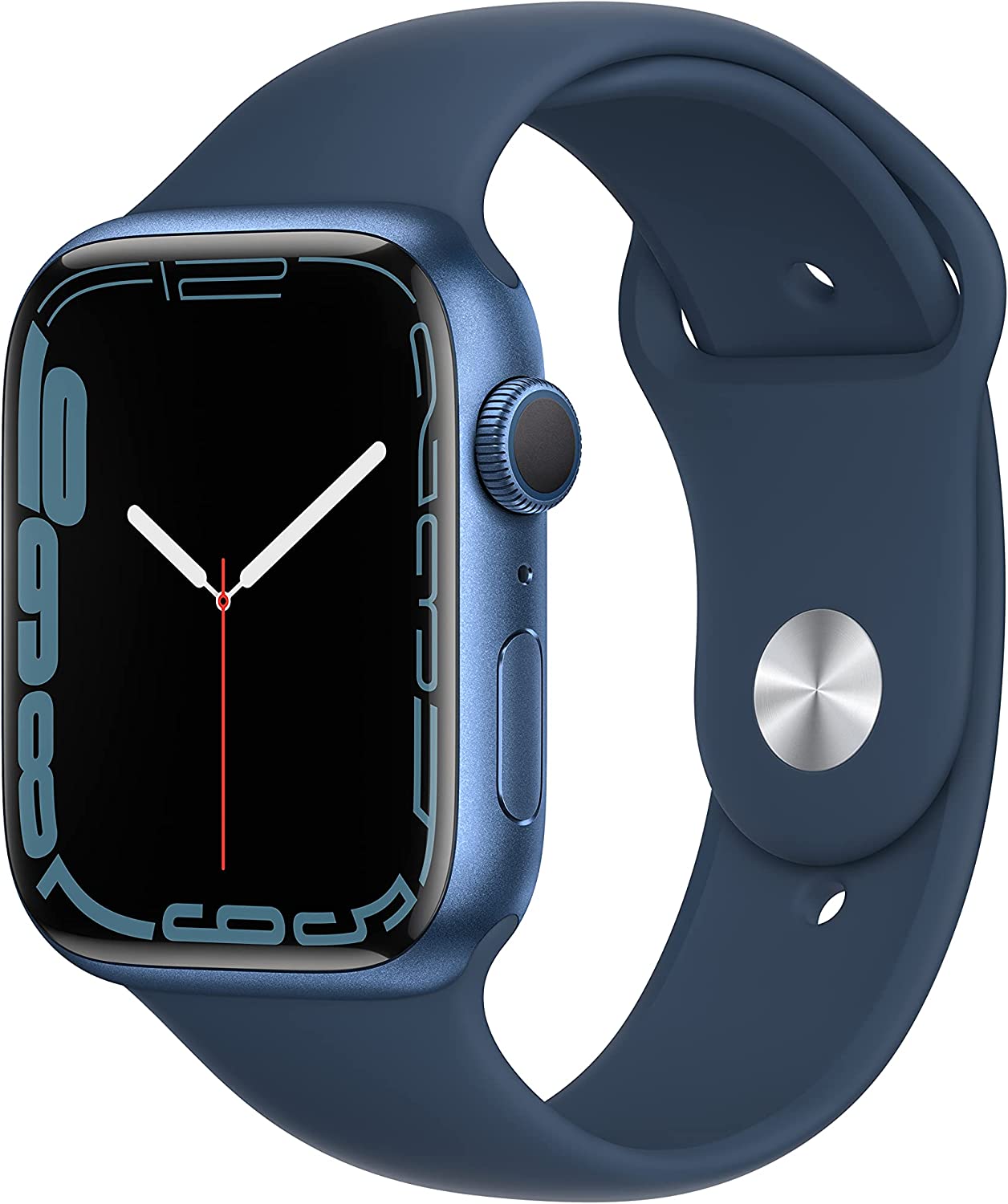 שעון חכם Apple Watch Series 7 45mm Aluminum Case Sport Band GPS אפל