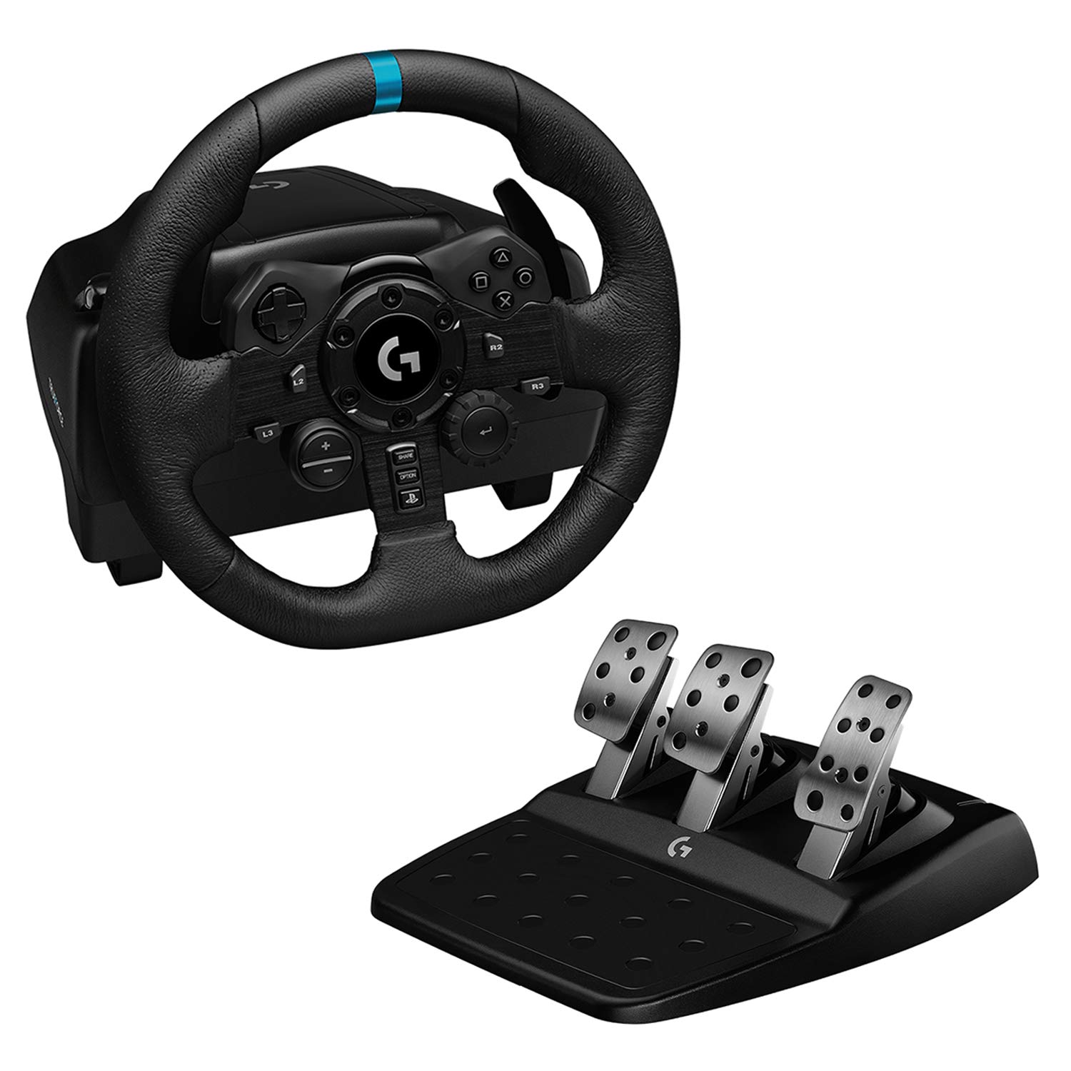 הגה LOGITECH G923 Wheel – PS4/PS5/PC