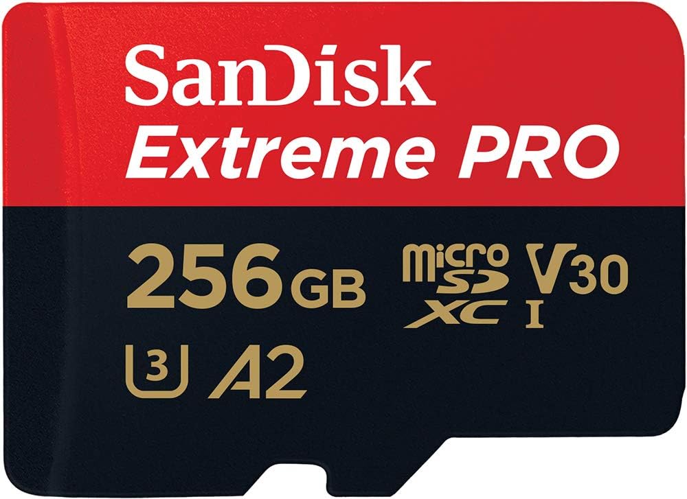 כרטיס זיכרון SanDisk Extreme Pro Extreme PRO microSDXC SDSQXCD-256G 256GB Micro SD סנדיסק