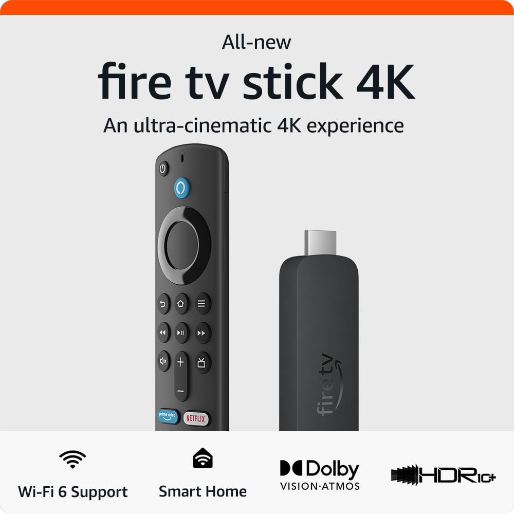 סטרימר 2023 דגם חדש Amazon Fire TV Stick 4K