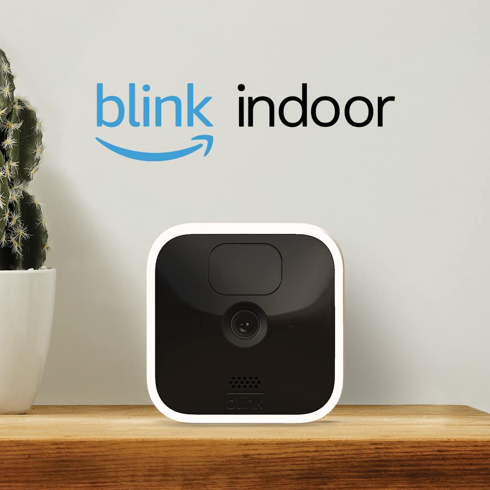 ‏מצלמת אבטחה פנים בלינק Blink Indoor 3rd Gen – סט של 2 מצלמות