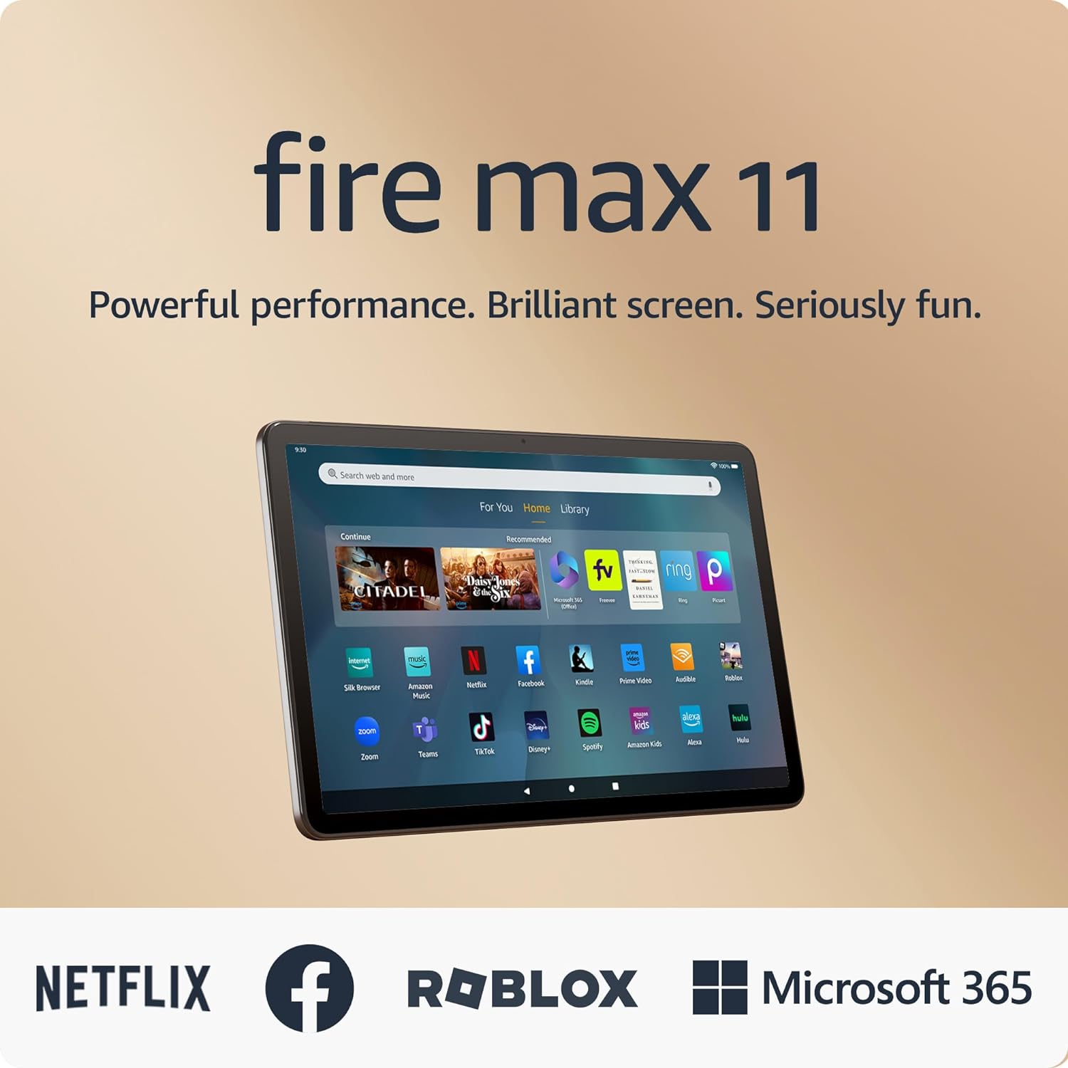 טאבלט Amazon Fire Max 11" 4GB RAM 64GB אמזון