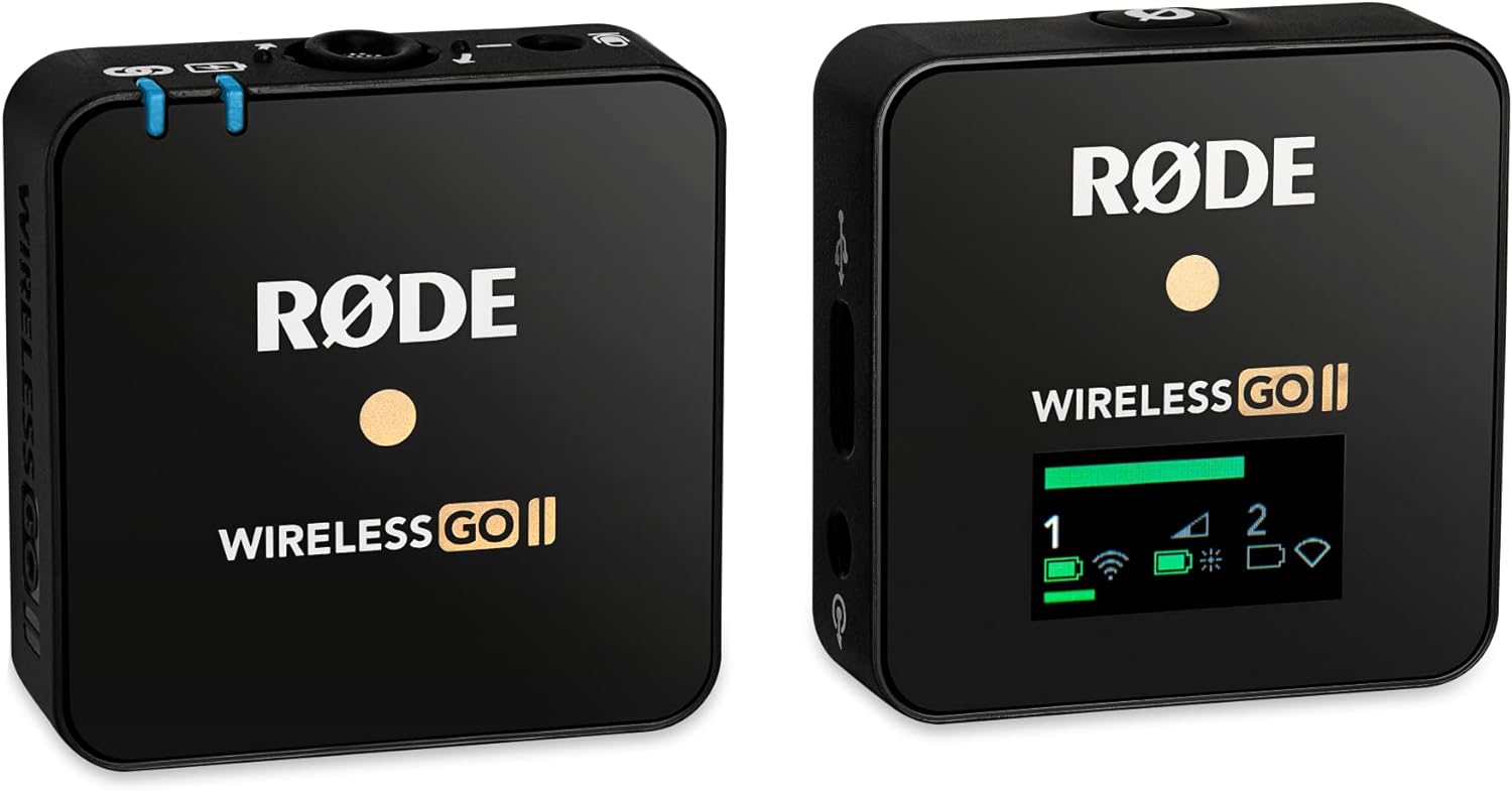 ‏מיקרופון אלחוטי Rode Wireless GO II Single