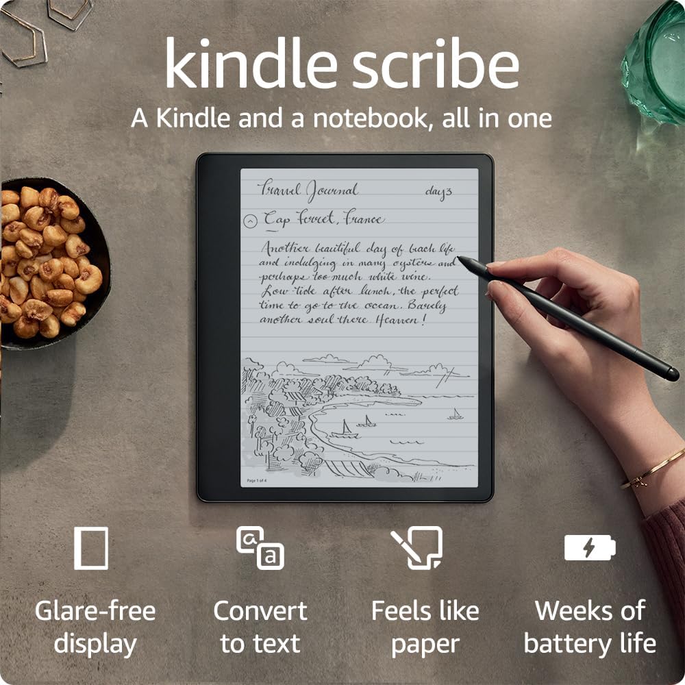 קורא ספרים אלקטרוני Amazon Kindle Scribe 16GB Premium Pen