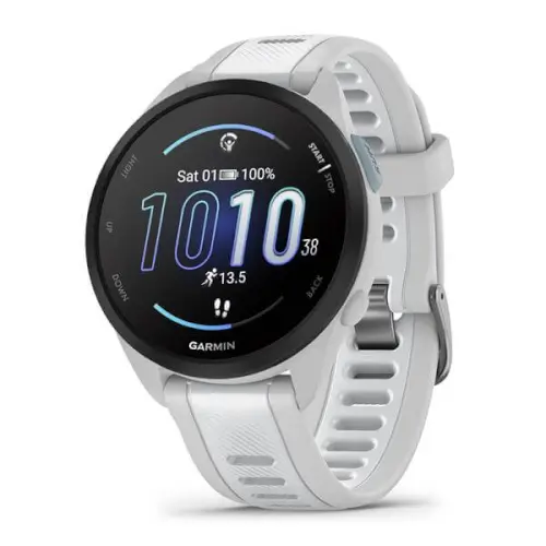 שעון חכם 010-02863-21 Garmin Forerunner 165 לבן