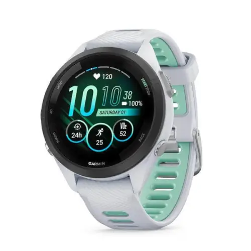 ‏שעון ספורט Garmin Forerunner 265S 42mm 010-02810-14 לבן